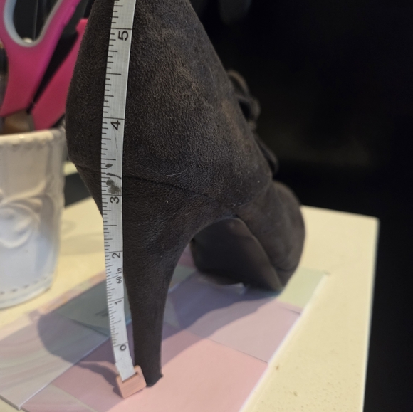 Impo Brown Lace Up Heels Booties Size 9.5 - Picture 13 of 13